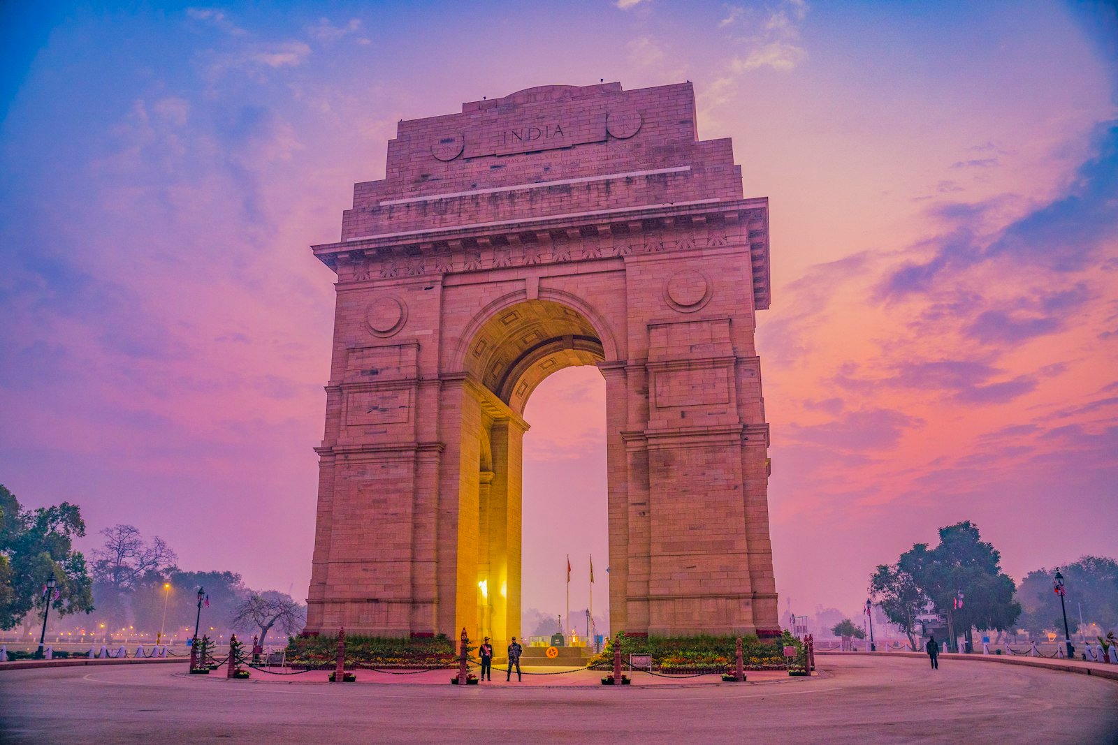 India Gate in New Delhi at sunset – Ss Infoserve, creative agency in Delhi